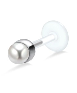 Pearly Shaped labrets Push-in LA-58